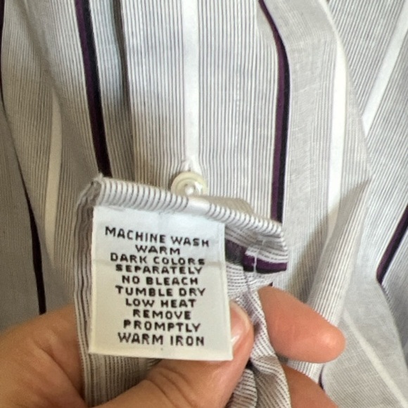 Christian Dior Monsieur Button Down Striped Shirt - Picture 12 of 12